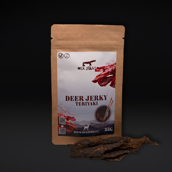 Jelení MLKJERKY s příchutí Teriyaki - Množství: 35g