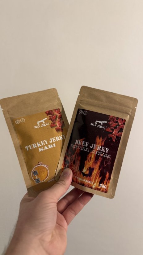 Krůtí MLKJERKY s příchutí Kari